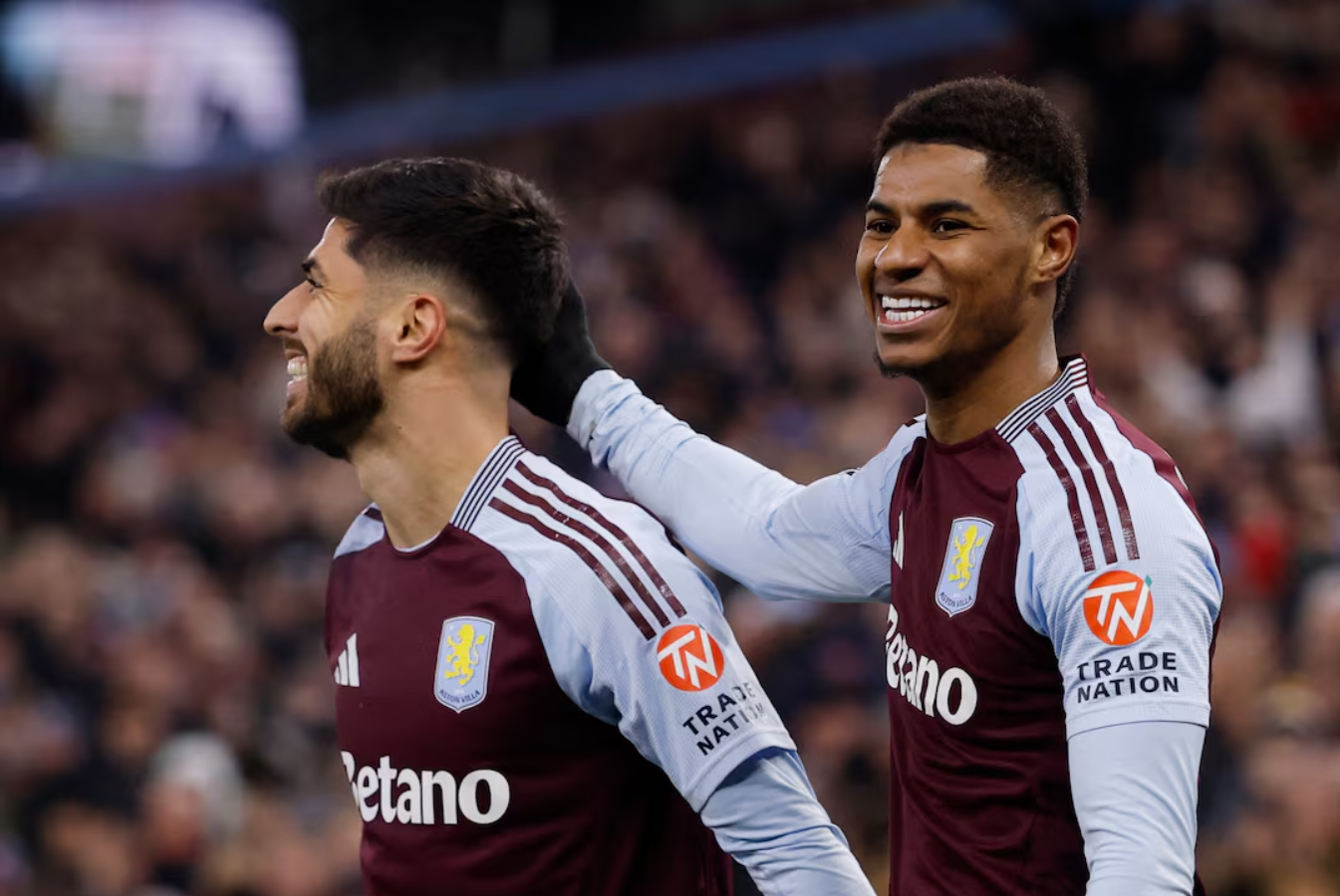 维拉官方：阿森西奥、拉什福德以及迪萨西在租借合同到期后离队