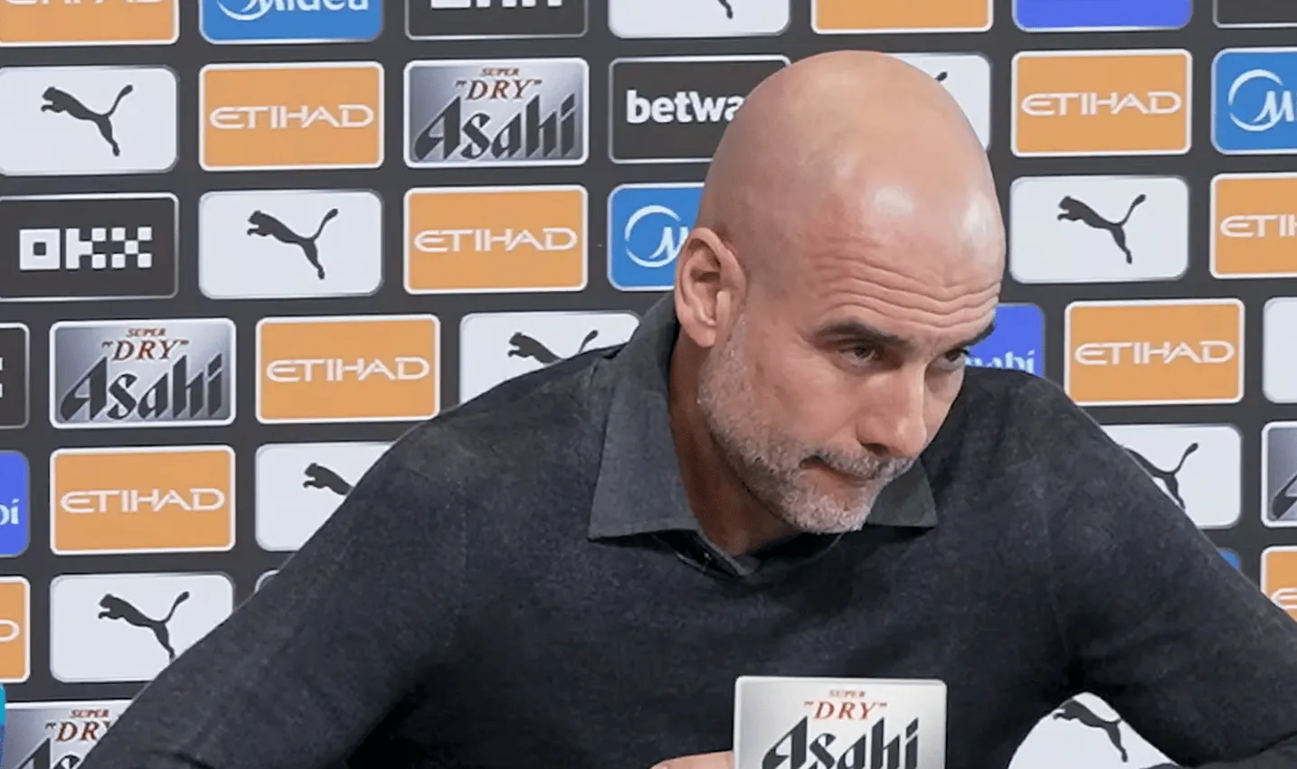 PGSoft-瓜帅：不懂为何对手碰哈兰德都是哈兰德的错；罗德里会好的